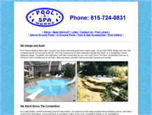 Tablet Screenshot of poolspaworks.com
